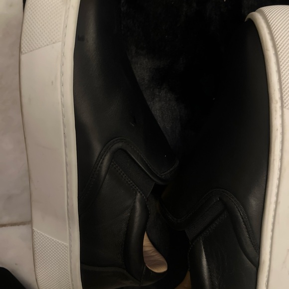 Christian Louboutin Black and White Women's Sneakers 37 1/2 - Picture 8 of 12